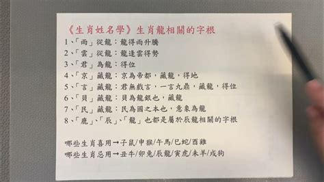 龍 姓名學|生肖屬龍的個性、守護神、生肖姓名學取用法則與忌用字庫－芷蘭。